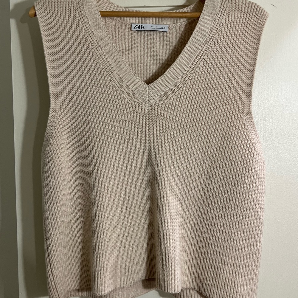 Zara sweater vest